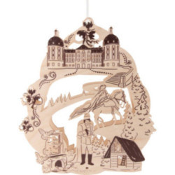 Window Picture - "Three Hazelnuts for Cinderella" - 30,5 cm / 12 inch