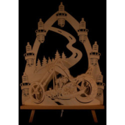 Candle Arch - Chopper Friend - 30x41 cm / 11.8x16.1 inch