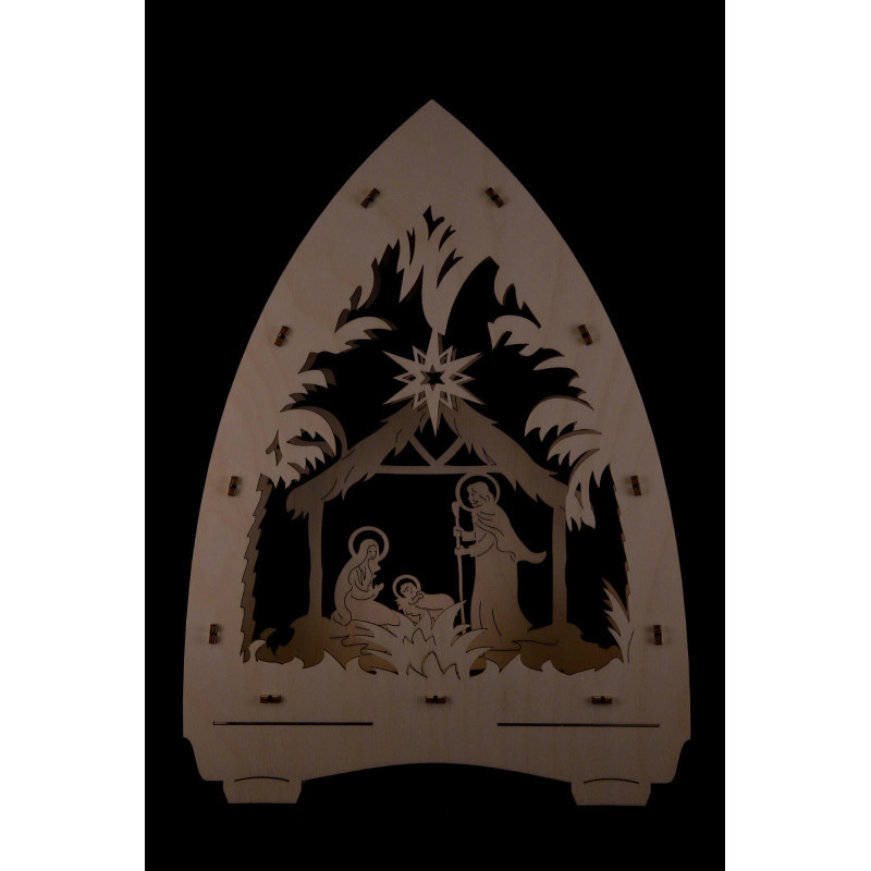 Light Triangle - Nativity - 21,5x29 cm / 8.5x11.4 inch