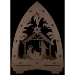 Light Triangle - Nativity - 21,5x29 cm / 8.5x11.4 inch