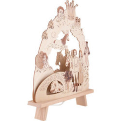 Candle Arch - & 8220 The Singing Ringing Tree& 8221  - 30×41 cm / 11.8×16.1 inch (LED powered)