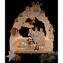 Candle Arch - & 8220 The Singing Ringing Tree& 8221  - 30×41 cm / 11.8×16.1 inch (LED powered)