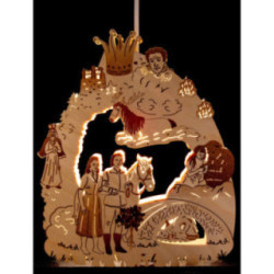 Window Picture - "The Singing Ringing Tree" - 29,5 cm / 11.6 inch