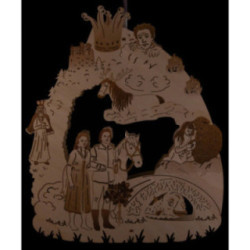 Window Picture - "The Singing Ringing Tree" - 29,5 cm / 11.6 inch