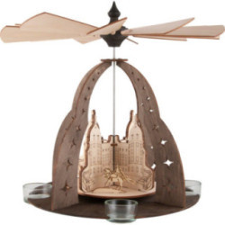 1-stöckige Pyramide "Drei Haselnüsse für Aschenbrödel" - 30 cm