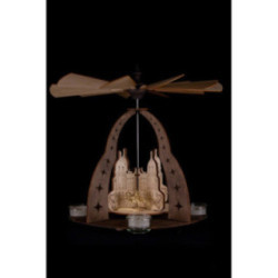 1-stöckige Pyramide "Drei Haselnüsse für Aschenbrödel" - 30 cm