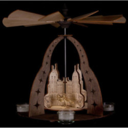 1-stöckige Pyramide "Drei Haselnüsse für Aschenbrödel" - 30 cm