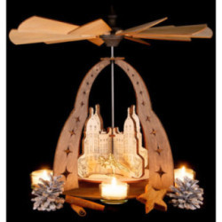 1-stöckige Pyramide "Drei Haselnüsse für Aschenbrödel" - 30 cm