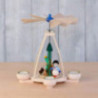 1-Tier Pyramid - Snowman - 25 cm / 9.8 inch