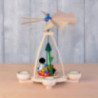 1-Tier Pyramid - Snowman - 25 cm / 9.8 inch