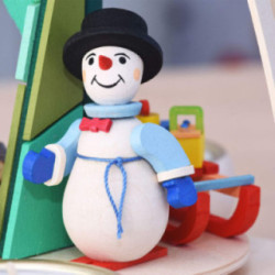 1-Tier Pyramid - Snowman - 25 cm / 9.8 inch