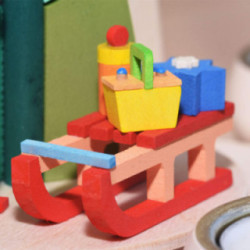 1-Tier Pyramid - Snowman - 25 cm / 9.8 inch