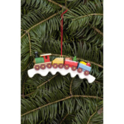 Tree Ornament - Railroad - 11,0x4,1 cm / 4.3x1.6 inch