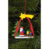 Tree Ornament - Santa Claus - 7,4x6,3 cm / 3x2 inch