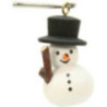 Tree Ornament - Snowman - 1,1x3,0 cm / 1x1 inch