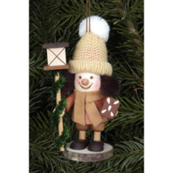 Tree Ornament - Lanternman Natural - 11,5 cm / 5 inch