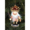 Christbaumschmuck Strolch Zapfenmännchen natur - 10,5 cm