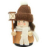 Wackelmännchen Laternenbub natur - 9,5 cm