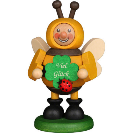 Biene "Viel Glück" - 10 cm