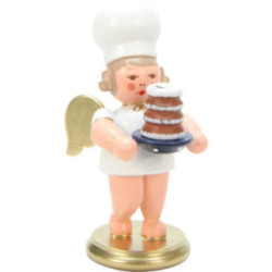 Baker Angel with Cake - 7,5 cm / 3 inch