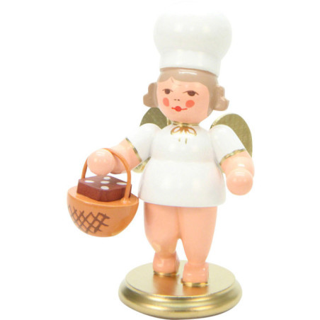 Baker Angel with Basket - 7,5 cm / 3 inch