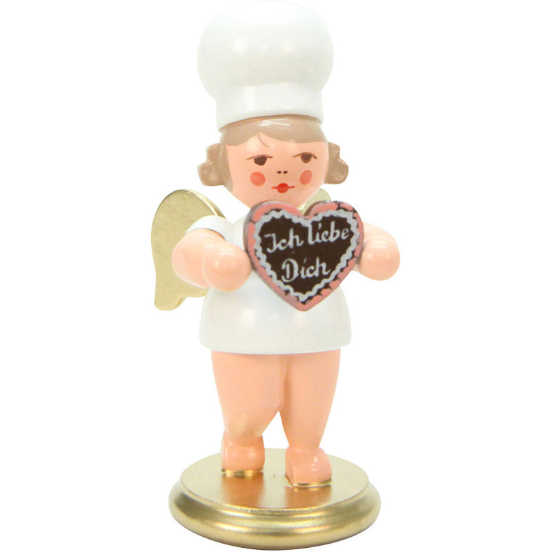 Baker Angel with Heart - 7,5 cm / 3 inch