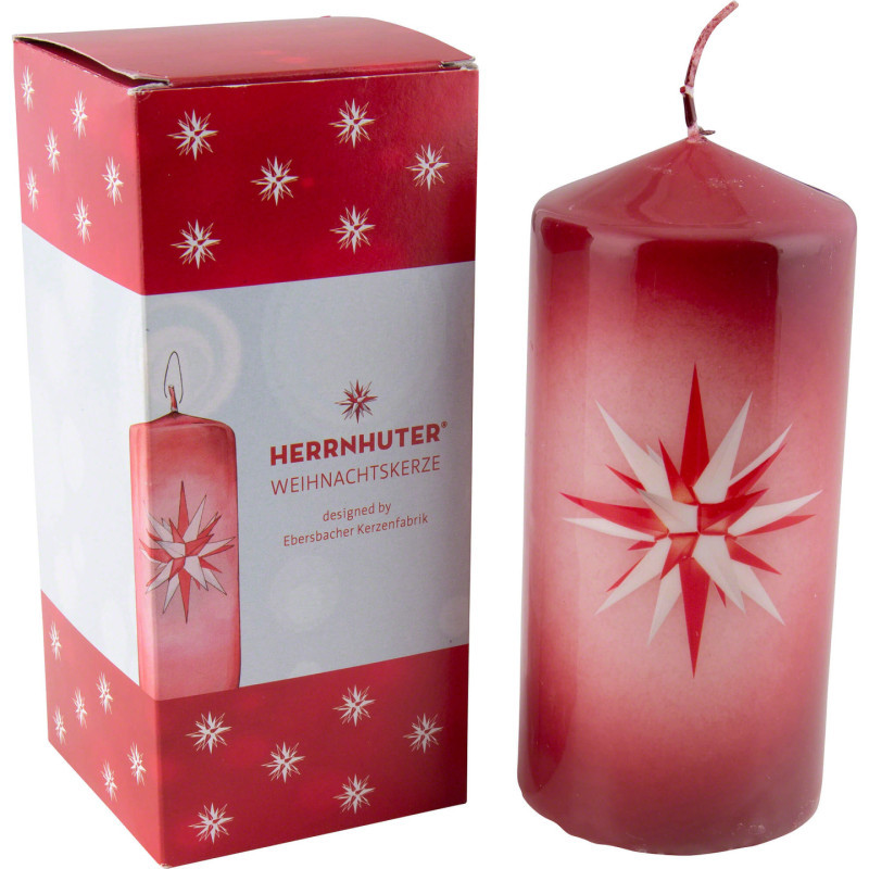 Herrnhuter Weihnachtskerze - 15 cm