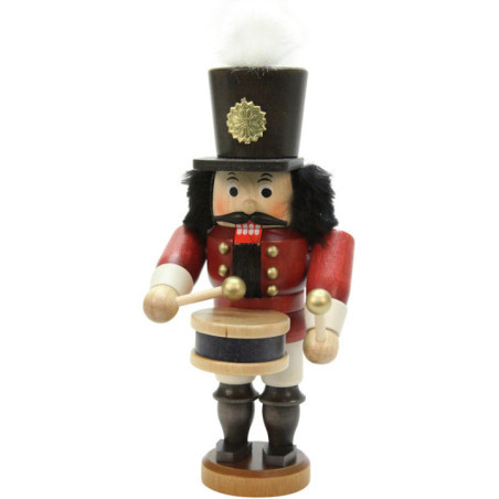 Nussknacker Trommler lasiert - 18,5 cm