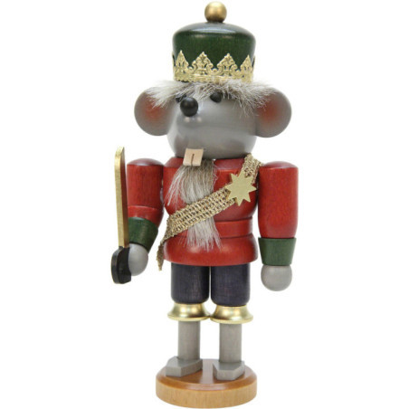 Nutcracker - Mouse King Glazed - 17 cm / 7 inch