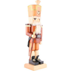 Nutcracker - Erzgebirge Miner Natural Colors - 79,5 cm / 31 inch