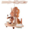 1-Tier Pyramid - Bunny Natural - 19,5 cm / 8 inch