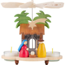 1-stöckige Pyramide Heilige Familie - 19,5 cm