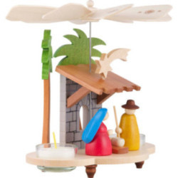 1-Tier Pyramid - Holy Family - 19,5 cm / 8 inch