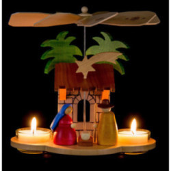 1-Tier Pyramid - Holy Family - 19,5 cm / 8 inch