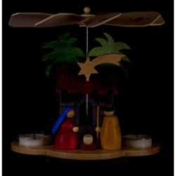 1-stöckige Pyramide Heilige Familie - 19,5 cm