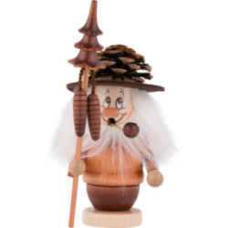 Räuchermännchen Wichtel - Zapfenmann - 13,5 cm