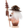 Räuchermännchen Wichtel - Zapfenmann - 13,5 cm