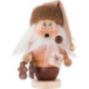 Räuchermännchen Miniwichtel mit Päckchen - 14,0 cm