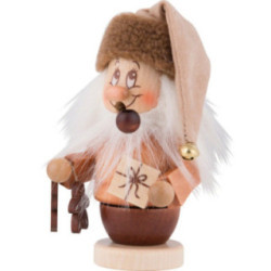 Räuchermännchen Miniwichtel mit Päckchen - 14,0 cm
