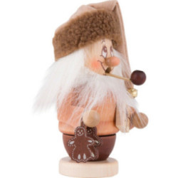 Räuchermännchen Miniwichtel mit Päckchen - 14,0 cm