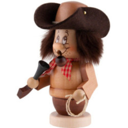 Räuchermännchen Miniwichtel Cowboy - 14 cm