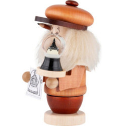 Räuchermännchen Miniwichtel Schneekugelbauer - 14 cm