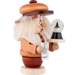Räuchermännchen Miniwichtel Schneekugelbauer - 14 cm