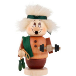 Räuchermännchen Miniwichtel Bodybuilder - 12,5 cm