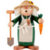 Smoker - Sleepy Head Gardener - 19 cm / 7.5 inch