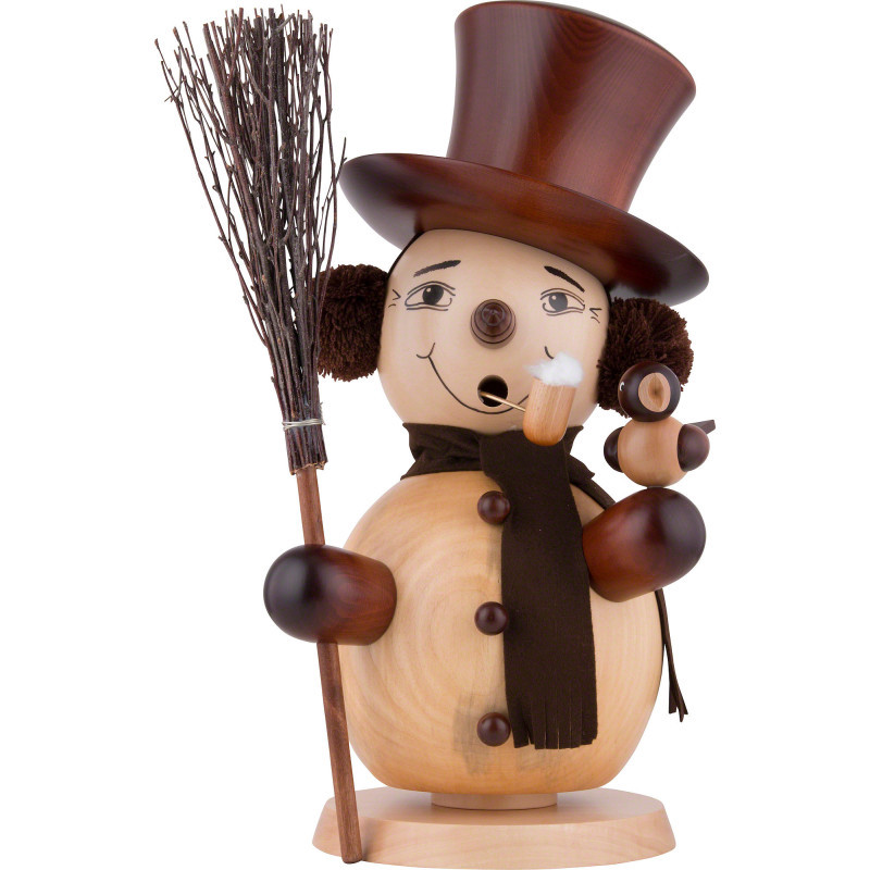 Smoker - Snowman Natural Colors - 50,0 cm / 20 inch