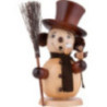 Räuchermännchen Schneemann natur - 50,0 cm