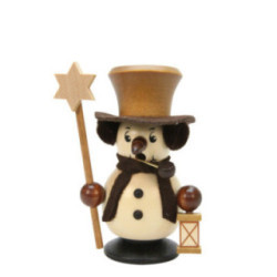 Smoker - Snowboy with Star Natural Colors - 10,5 cm / 4 inch