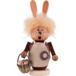 Räuchermännchen Miniwichtel Häsin - 16,5 cm