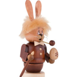 Räuchermännchen Miniwichtel Hase - 16,5 cm